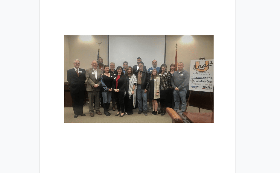 Leadership Union County Class 9